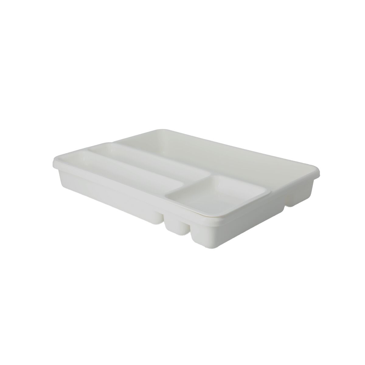 COSMOPLAST Cutlery Holder 9 Compartment White